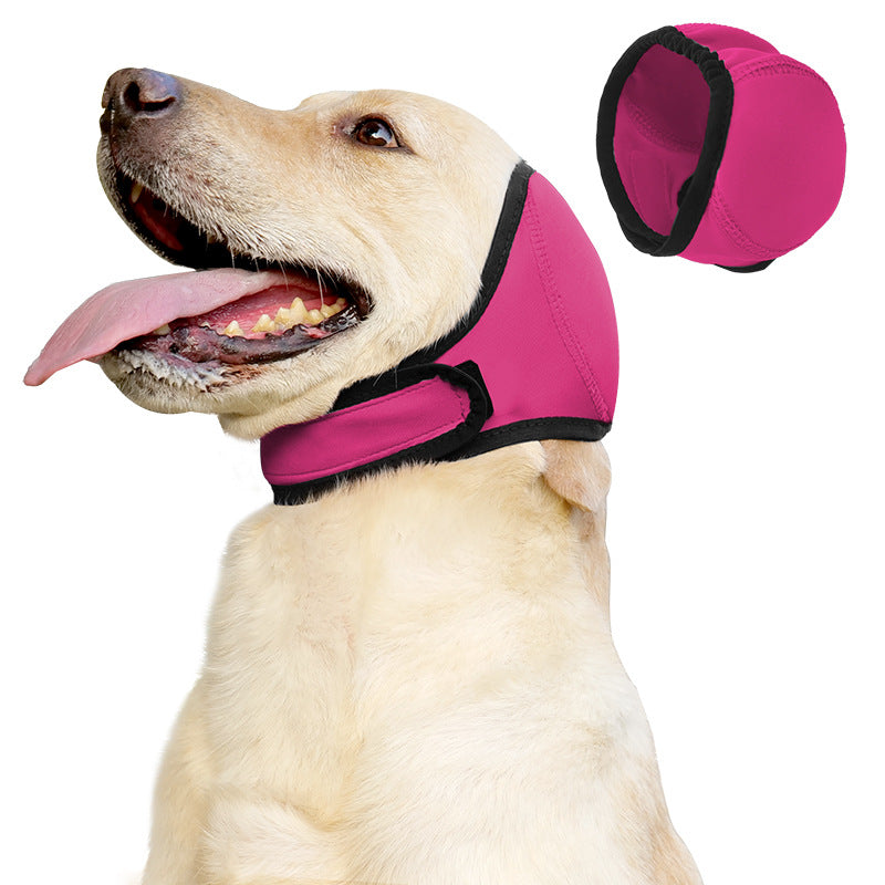 Dog Head Cover Lightning Protection Waterproof Summer Swimming Waterproof Earmuffs